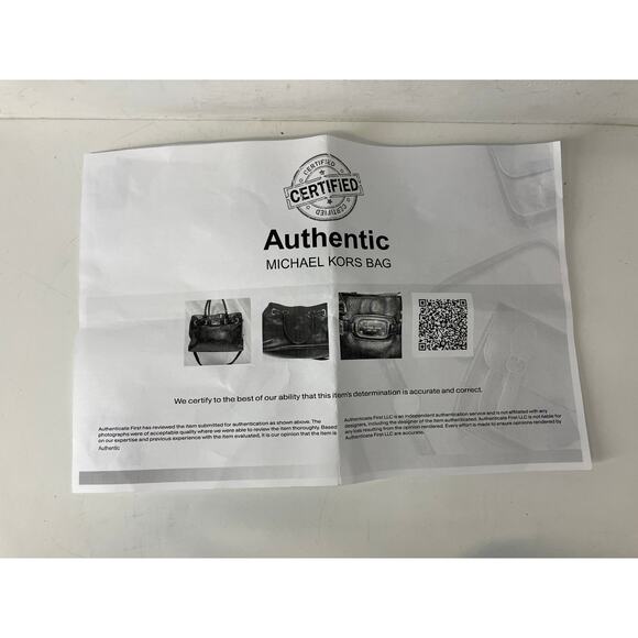 MICHAEL KORS, LARGE BLACK LEATHER SHOULDER BAG, HANDBAG - Picture 16 of 16